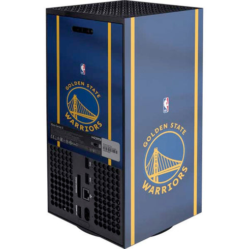 NBA Golden State Warriors Jersey XBox Series X Digital Edition Console Skin